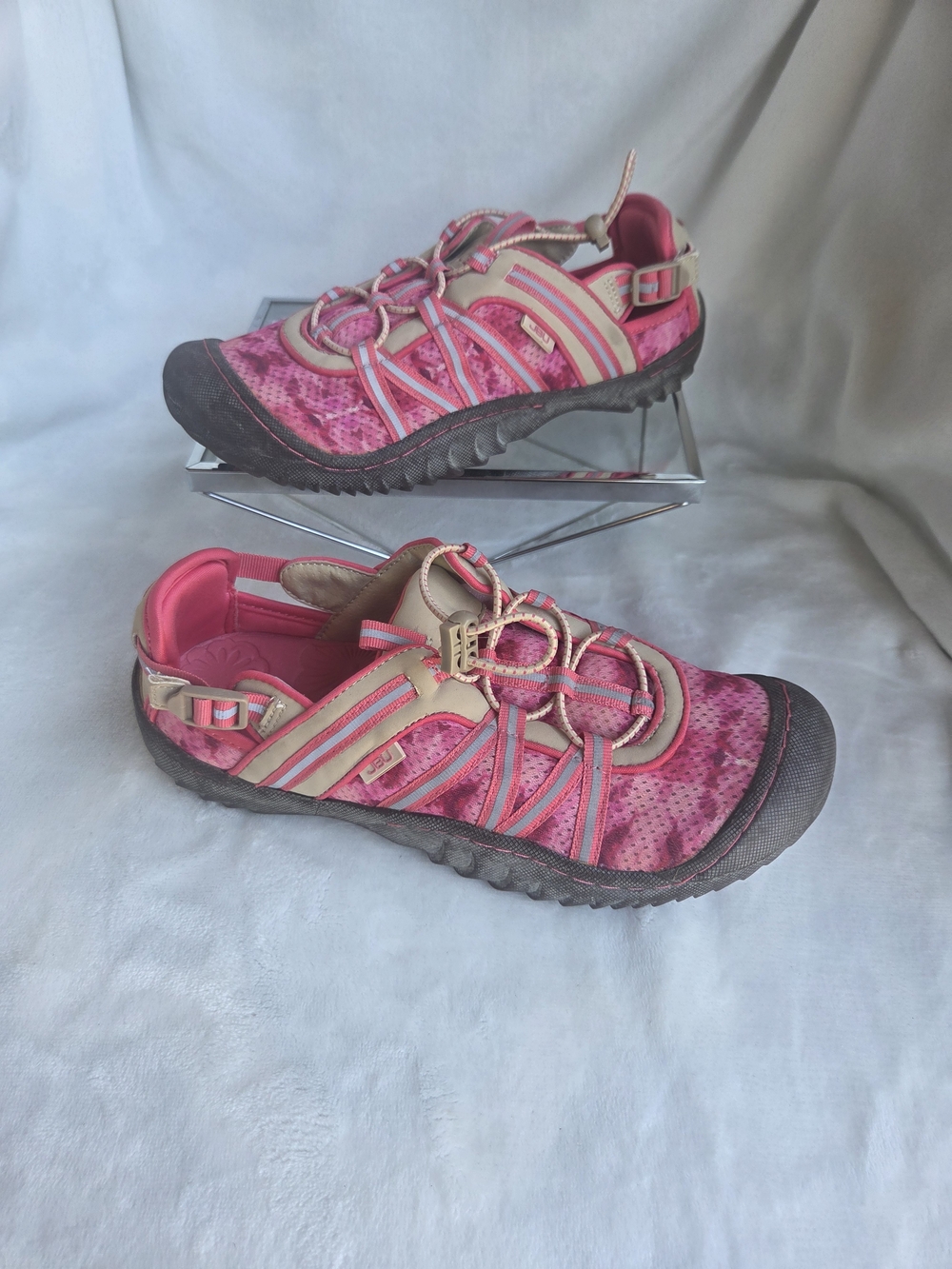 JBU by Jambu Keegan Water Ready Vegan Slip On Shoes Pink Women Size 7W